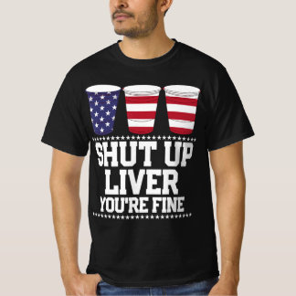 Roligt 4:e juli-LEVERN DU ÄR BRA Ör Kopp T Shirt