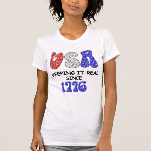 roligt 4th juli tee