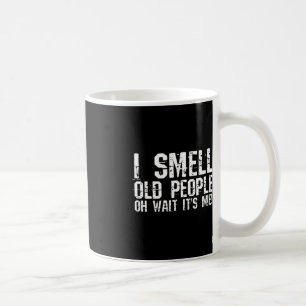 Roligt 50:e födelsedagsgag Gift I Smell Old People Kaffemugg