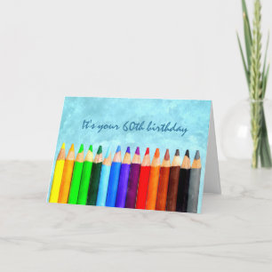 Roligt 60 eller någon ålders artsy Birthday Hälsni Kort