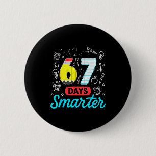 Roligt 67 dagar smartare Six Seven meme lärare stu Knapp