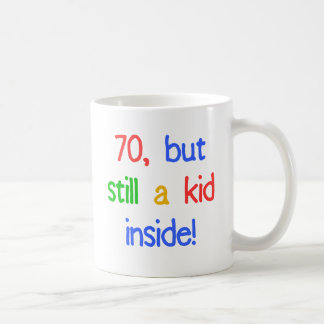 Roligt 70:e födelsedagen Humor Kaffemugg