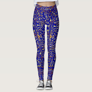 Roligt Abstrakt Artsy Leggings
