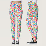 Roligt Abstrakt Färgfull regnbåge Polka punkt vatt Leggings<br><div class="desc">Dessa trendig har en pulserande vattenfärg i abstrakten mönster med lekfullt polka dots och geometriska cirklar i regnbåge i färg som blått, magenta, gult, grönt och lila. Perfekt för dem som kärlek kreativ, roligt stilar, dessa lagar är idealiska för sport, löpning, yoga eller vardaglig bära. Oavsett om du slår på...</div>