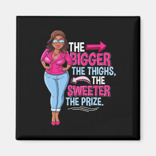 Roligt African American Black Woman Magnet