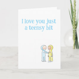 Roligt Alla hjärtans dag-kort Kort