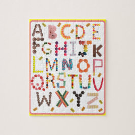 Roligt Alphabet Pussel