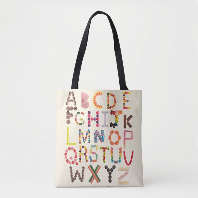 Roligt Alphabet Tygkasse (Framsida)