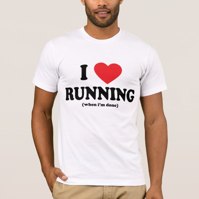 roligt älskar jag den rinnande utslagsplatsen t-shirt (Framsida)