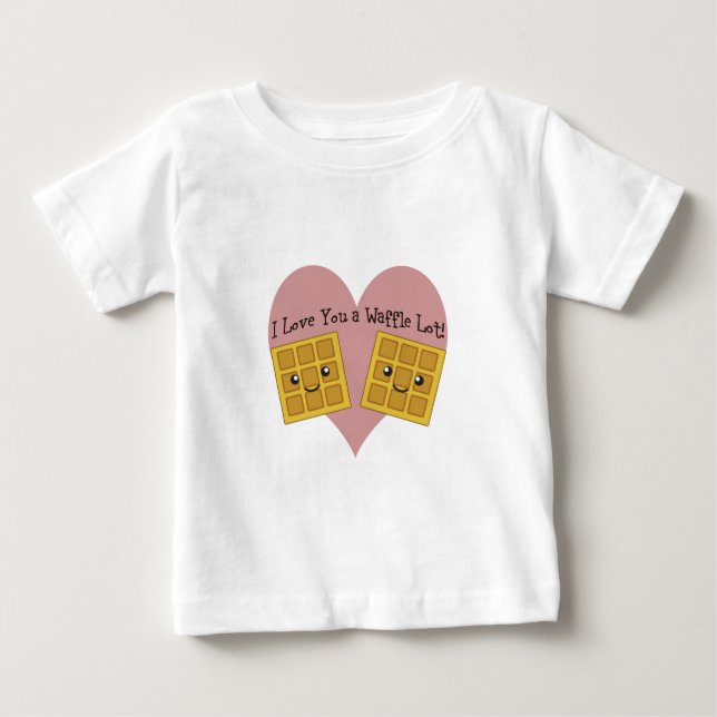 Roligt älskar jag dig gulliga en Kawaii för Tee (Framsida)