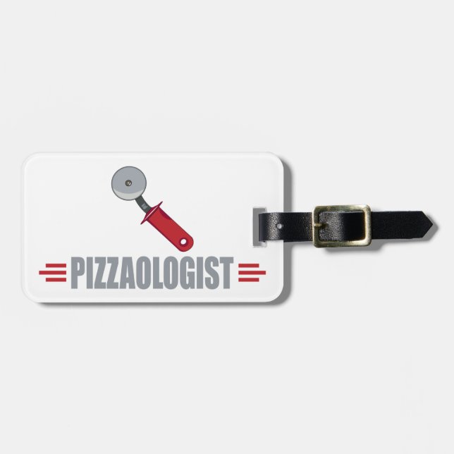 Roligt älskar jag Pizzas Bagagebricka (Horisontell Framsida)