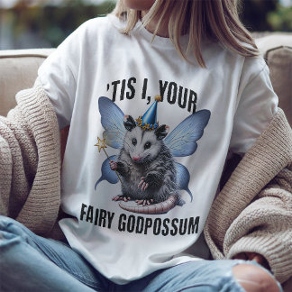 Roligt Älvpossum Magi Possum T-shirt