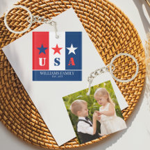 Roligt American Flagga,Patriotic USA,Family Namn P
