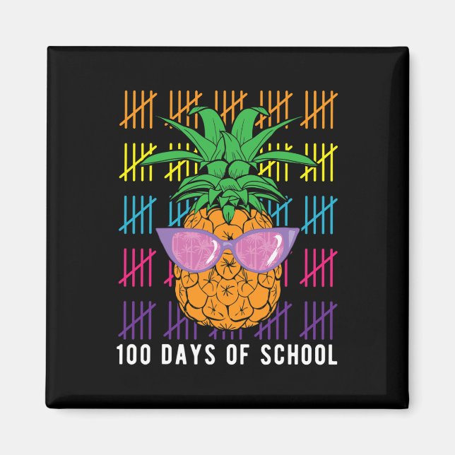 Roligt Ananas 100 dagars skollärartid och studieti Magnet (Framsidan)