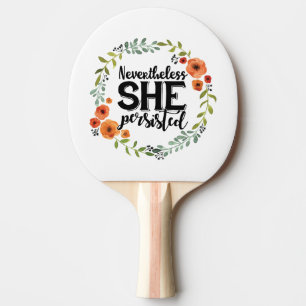Roligt ändå framhärdade hon gullig vintagememe pingisracket