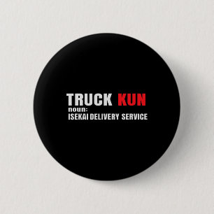 Roligt Anime-meme Isekai Truck-Kun-manga älskare f Knapp