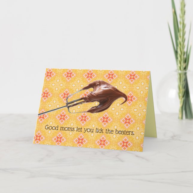 Roligt "aning mors dag för drevkarlarna" kort (Framsida)