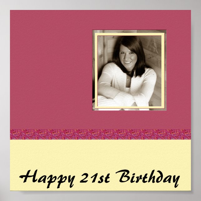 ROLIGT ANPASSADE FOTO AUTOGRAPH POSTER (Framsidan)