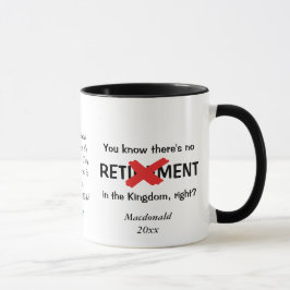 Roligt Anpassningsbar Christian Pension Coffee Mug Mugg