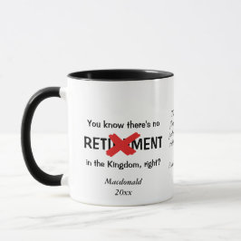 Roligt Anpassningsbar Christian Pension Coffee Mug Mugg