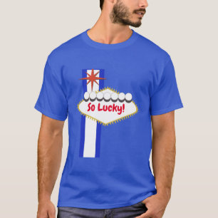 Roligt Anpassningsbar Las Vegas Stil Iconic Sign T Shirt