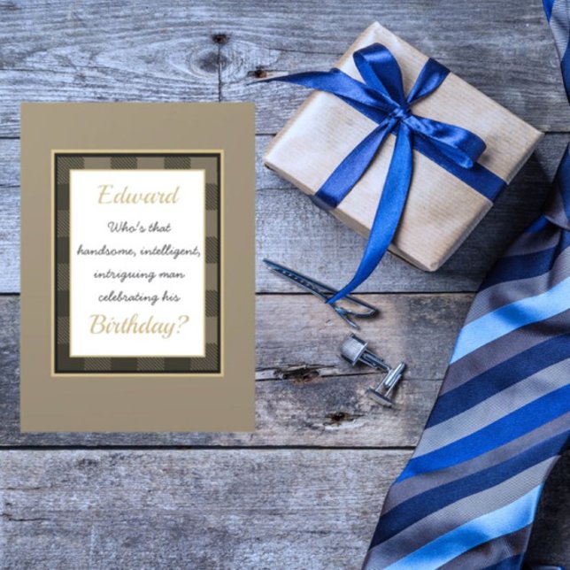 Roligt, Anpassningsbar Människans födelsedagskort Kort (Skapare uppladdad)