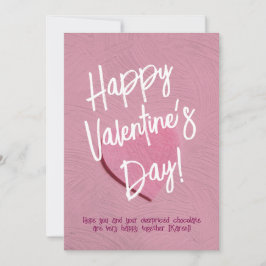 Roligt Anpassningsbart Anti-Valentinskort Julkort