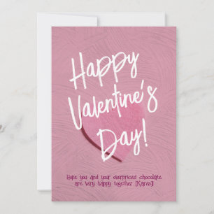 Roligt Anpassningsbart Anti-Valentinskort Julkort