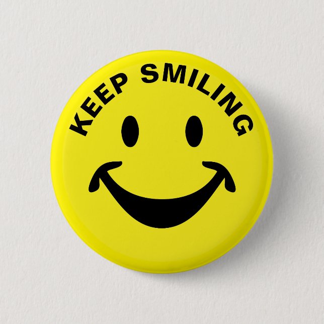 Roligt ansikte + din backg. & idéer knapp (Framsida)