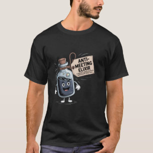 Roligt ant möteselixir   Retroserie för kontoret T Shirt