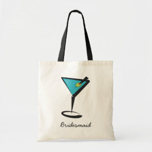 Roligt Aqua Martini Tygkasse
