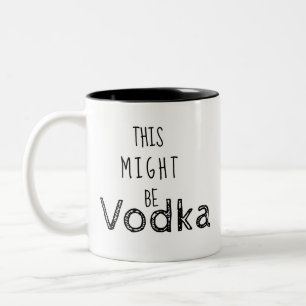 Roligt är denna styrka Vodka Två-Tonad Mugg