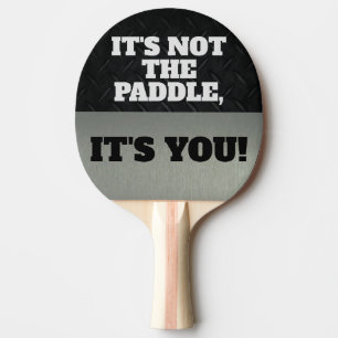 Roligt är det inte den konkurrenskraftiga paddla pingisracket