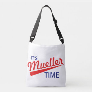 Roligt "är det Mueller Time ", Axelväska