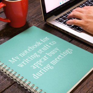 Roligt Arbete Kontorshumor Min anteckningsbok