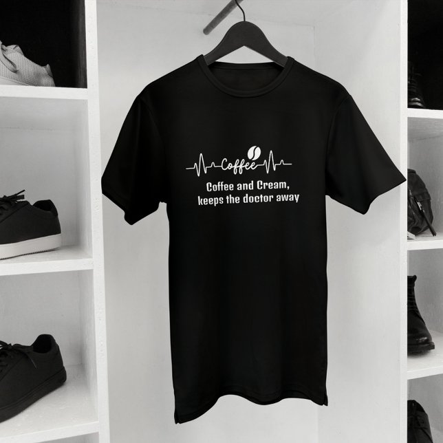 roligt arbetsoffert Kaffe & Cream behålla doktor b T Shirt (Skapare uppladdad)