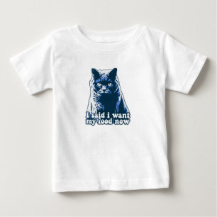 Roligt arg katt-meme för katt-personer och ägare t shirt