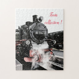 Roligt Art Tåg Bild-familjen Pussel