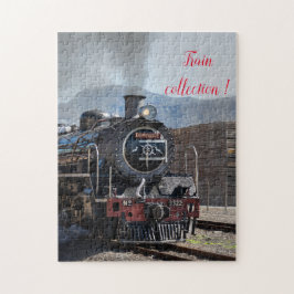 Roligt Art Tåg Bild-familjen Pussel
