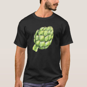 Roligt Artichoke Vegetable Costume Artichoke Älska T Shirt