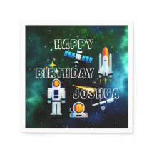 Roligt Astronaut Collage