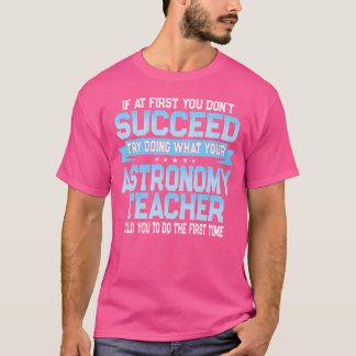 Roligt Astronomy Teacher Gift Funny Soutay T Shirt