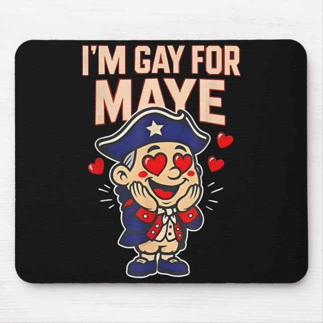 Roligt att jag är gay för Maye  Musmatta (Framsidan)