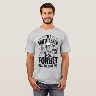 Roligt att jag är multitasker t shirt