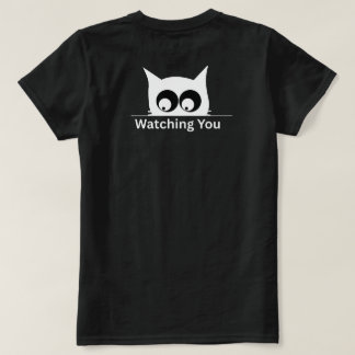 Roligt Att Se På Dig Katt Söt Minimalistisk T Shirt