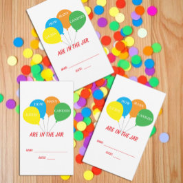 Roligt att vara ett 1-års födelsedagsgissning Hur  Tilläggskort