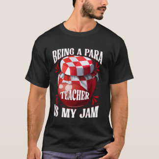 Roligt Att Vara Para Lärare Är Min Grej Glad Lärar T Shirt