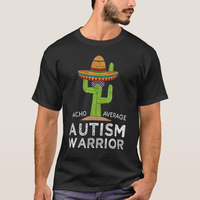 Roligt Autistic Support Awareness Meme Funny Autis T Shirt (Framsida)