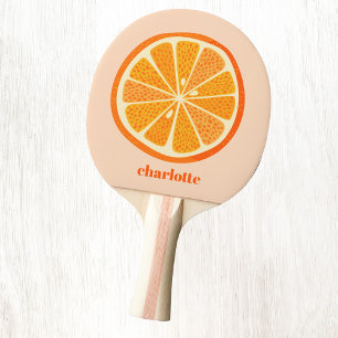 Roligt av Citrus Orange Personlig Frukt Pingisracket