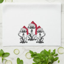 Roligt av julCaroling Cats Joyous